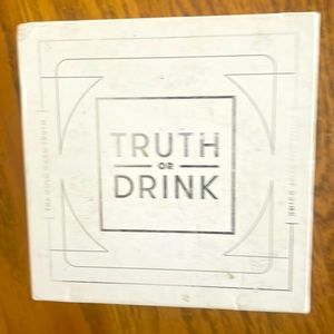 Truth or drink card game